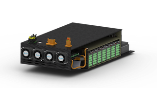 Rendering of a battery pack